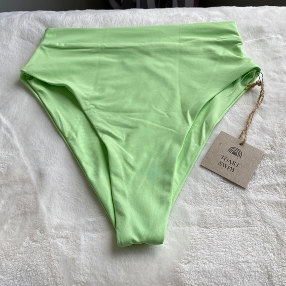 New! Toast Swim x Free People high rise bikini bottom 14772 - Picture 2 of 8